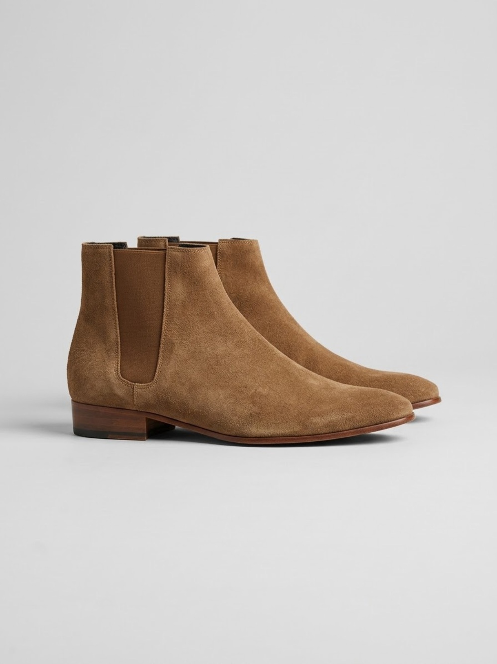The Kooples Men's Sz FR 43 US 9,5-10 UK 9-Chestnut Brown Chelsea Leather Boots